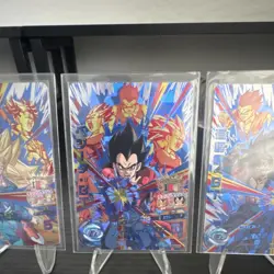 Super Dragon Ball Heroes Bandai Goku Vegeta Broly Frieza Card Lot 20 Foil Japan… - Image 4