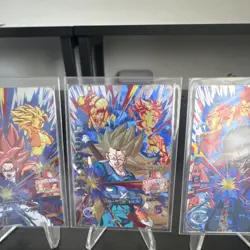 Super Dragon Ball Heroes Bandai Goku Vegeta Broly Frieza Card Lot 20 Foil Japan… - Image 5