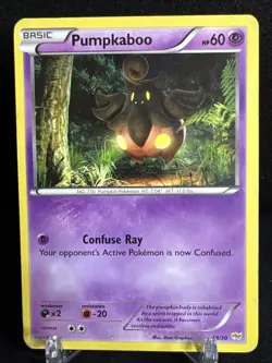 Pumpkaboo 18/30 - XY Trainer Kit - PokemonTCG Card 2014 - Image 1