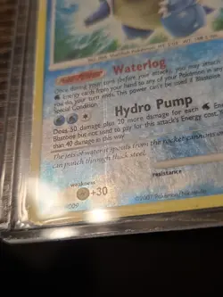Blastoise LV.52 2/132 Secret Wonders Reverse Holo Rare Pokemon Card - Image 3