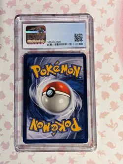 Hitmonlee 7/62 Fossil 1st Edition CGC 8 Holo Pokemon Card - Image 2