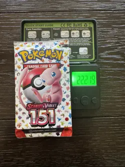 (HEAVY)🔥 22.22g Pokemon TCG Cards S&V 151 Booster Pack Factory Sealed ✅ - Image 1