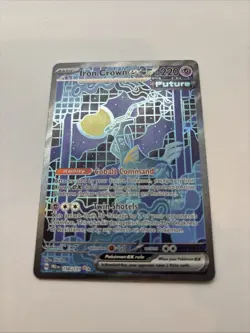 Pokemon TCG Iron Crown EX Prismatic Evolutions Card Sir 158/131 Mint Condition - Image 1