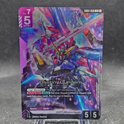 Gundam Card Game TCG GD04 Phantom Aria Destiny Gundam LR #GD04-050 - Image 1