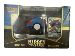 Pokemon TCG Hidden Fates Great Ball Collection Box - Factory Sealed (x2 Tears) - Image 1