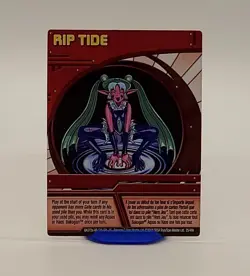 2008 Bakugan New Vestroia Series Rip Tide Ability Card - Image 1