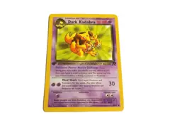 Team Rocket First Edition Dark Kadabra #39 Vintage Pokemon Card - Image 1
