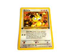 Team Rocket First Edition Meowth #62 Vintage Pokemon Card - Image 1