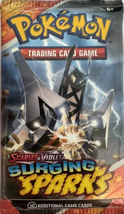 Nintendo Pokemon TCG Scarlet & Violet Sleeved Booster Pack - 10 Cards 820650853258 - Image 1