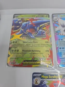 Mega Pokemon TCG Lot 5 Cards Promo Ascended Heroes Phantasmal Flames Feraligatr - Image 2