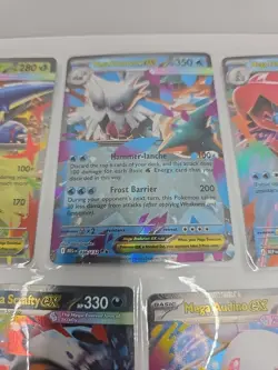 Mega Pokemon TCG Lot 5 Cards Promo Ascended Heroes Phantasmal Flames Feraligatr - Image 3