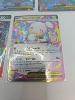 Mega Pokemon TCG Lot 5 Cards Promo Ascended Heroes Phantasmal Flames Feraligatr - Image 5