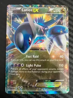 Pokemon TCG Latios EX XY72 XY Promos Black Star Promo HP - Image 1