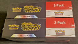 (LOT OF 2) Pokemon Surging Sparks Elite Trainer Box and Booster Bundle, 2-Pack - Image 2