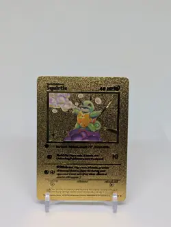 Pokemon🔥SQUIRTLE🔥GOLD FOIL Collectible🔥1st Edition🔥Base Set 63/102🔥 - Image 1