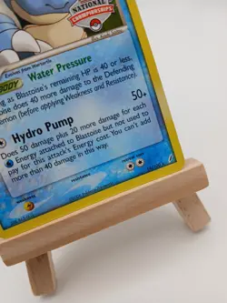 Blastoise 14/100 National Championship Crystal Guardians Regular Rare LP Pokemon - Image 4