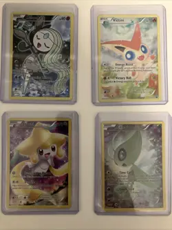 Pokemon XY Promo Lot! Meloetta XY120, Victini XY117, Jirachi XY112, and Celebi - Image 1