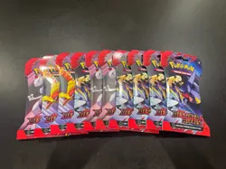 Pokemon Destined Rivals SLEEVED Booster Packs LOT OF 10 - SHIPS FAST - Image 1