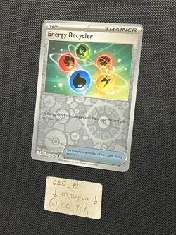 Pokemon Destined Rivals - Energy Recycler - 164/182 - Reverse Holo - M/NM - Image 4