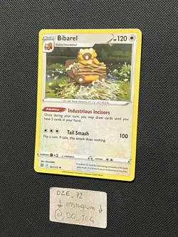 Pokemon Brilliant Stars - Bibarel - 121/172 - Holo Rare - M/NM - Image 4