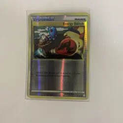 Pokemon Heartgold & SoulSilver Energy Switch 91/123 Reverse Holo NM/M - Image 1