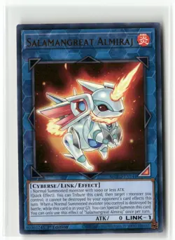 Salamangreat Almiraj MGED-EN144 Rare NM 1st Ed Yugioh - Image 1