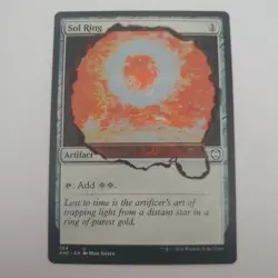 Altered Art MTG Card - Vintage Skin - Sol Ring - artealterada - Image 1