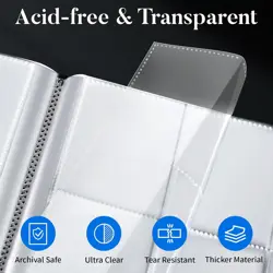 Card Binder 9 Pocket, Fabmaker 396 Pockets Trading Card Binder, Premium Collecto - Image 4