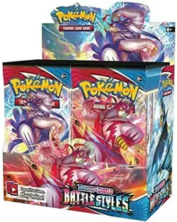 Pөkemөn Battle Styles Booster - 36 booster packs, each containing 10 cards - Image 1