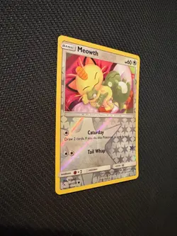Meowth 147/214 Reverse Holo Unbroken Bonds Pokemon Card NEW - Image 3