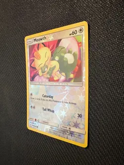Meowth 147/214 Reverse Holo Unbroken Bonds Pokemon Card NEW - Image 4