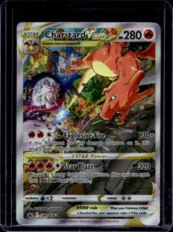 2019-2023 Pokemon SWSH Black Star Promos Charizard VST #SWSH262 - Image 1