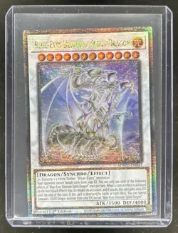 2025 Yu-Gi-Oh Blue-Eyes White Destiny-Ultimate Spirit Dragon Secret Rare #EN043 - Image 1