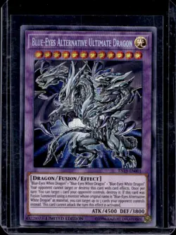 2019 Yu-Gi-Oh Gold Limited Blue-Eyes Alternative Ultimate Dragon #TN19-EN001 - Image 1