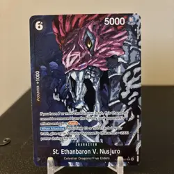 St. Ethanbaron V. Nusjuro Alt Art OP13-080 Carrying On His Will One Piece TCG - Image 1