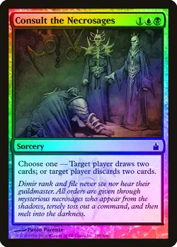 Consult the Necrosages FOIL Ravnica: City of Guilds NM Common CARD ABUGames - Image 1