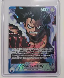One Piece Card Game OP11 040 Leader Monkey D.Luffy Alt Art English - Image 1