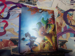 Nintendo Pokemon Card Mini Binder 2007 Cresselia Darkrai Leafeon Glaceon TCG - Image 2