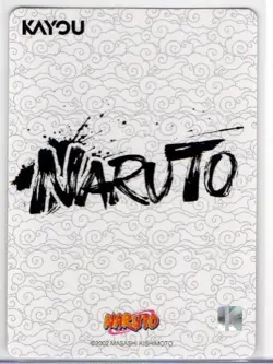 Sasuke Uchiha NRSA01-PU-005L4 Stamped Naruto Kayou Card Heavens Scroll Series 1 - Image 2