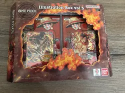 Bandai Namco One Piece Card Game Illustration Box Vol.5 English Version Box - Image 1