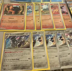 Pokemon Scarlet & Violet Set ALL Reverse Holo And Holo 75+ Card Lot - Image 3