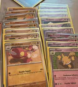 Pokemon Scarlet & Violet Set ALL Reverse Holo And Holo 75+ Card Lot - Image 5