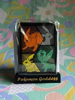 Pokemon Evolving Skies 65ct Deck Card Sleeves ETB 2021 Eevelution - Image 1