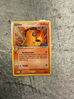 Pokemon Card - Quilava - EX Unseen Forces 45/115 Reverse Holo Stamped - Image 1