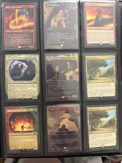Magic The Gathering Binder - 175+ Cards ALL Rare Or Mythic - Image 1