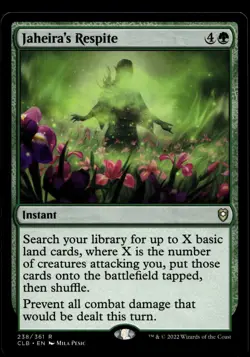 Jaheira's Respite #238 MTG Commanders Legend Baldur's Gate M/NM X1 - Image 1