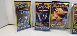 Lot of 6 Pokemon Vivid Voltage Sun & Moon Trading Card Game Pack New Sealed! - Image 2