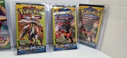 Lot of 6 Pokemon Vivid Voltage Sun & Moon Trading Card Game Pack New Sealed! - Image 4