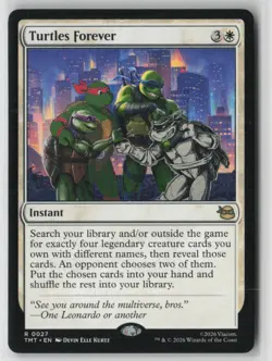 Turtles Forever 0027 Rare Teenage Mutant Ninja Turtles Near Mint - Image 1