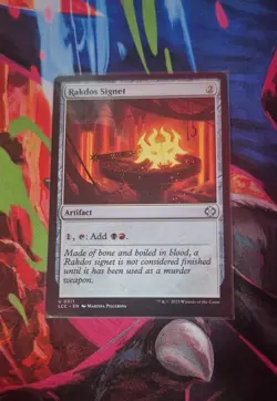 Rakdos Signet Commander: the Lost Caverns of Ixalan Regular - Image 1